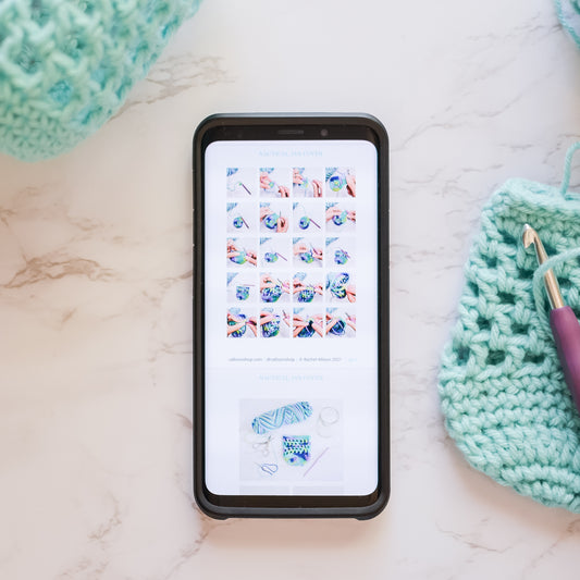 Digital Crochet Pattern Step by Step Photos